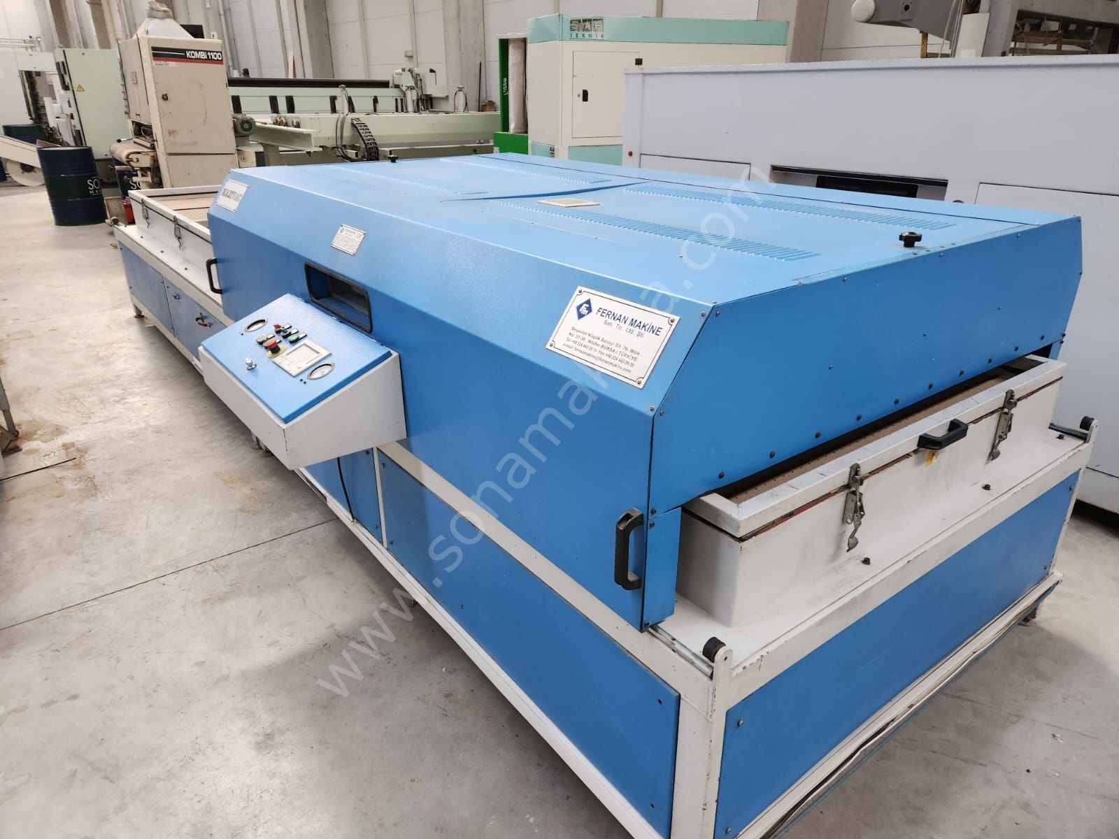 Fernan M-280 Vakum Pres Makinesi (2008) 2 Tablalı