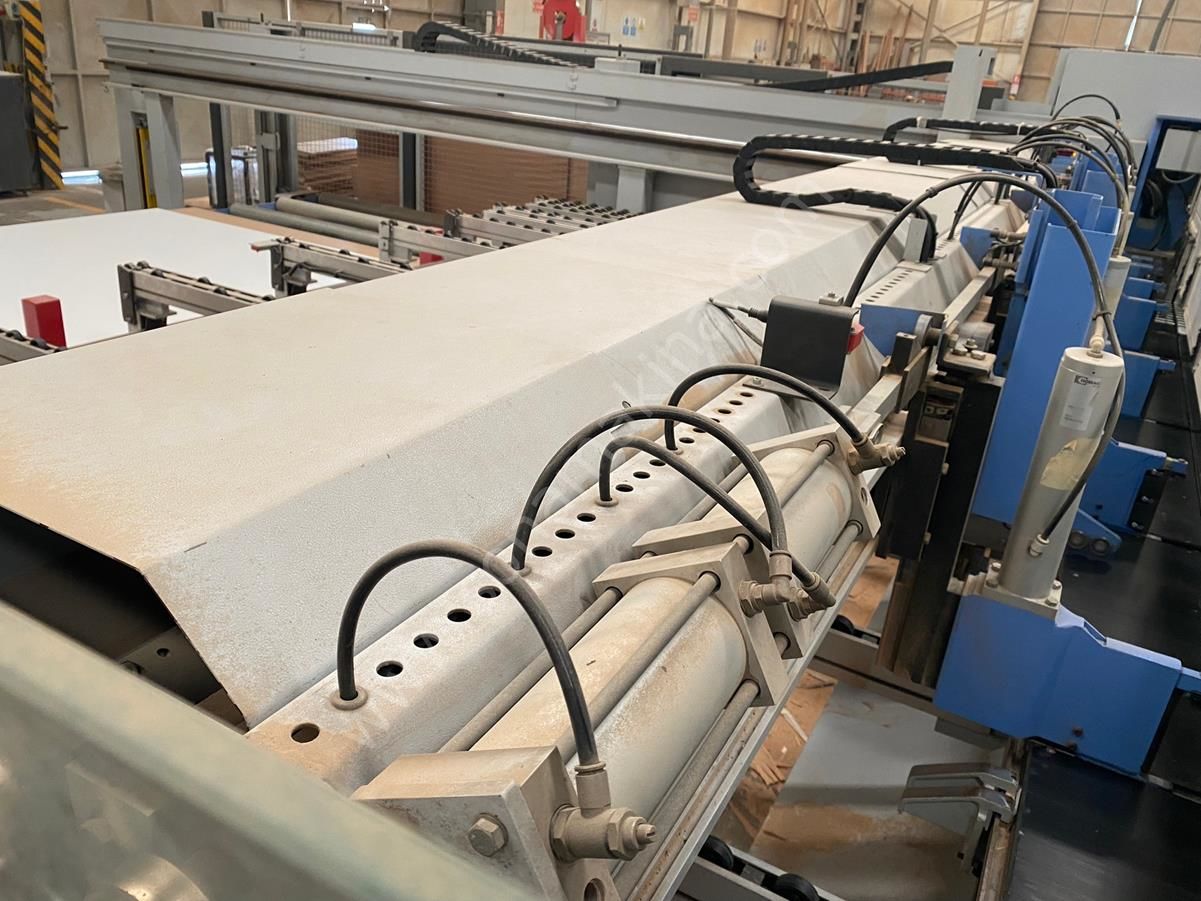 Holzma Optimat HPL 11/43/22 Asansörlü Panel Ebatlama Makinesi (2008) İLK EL