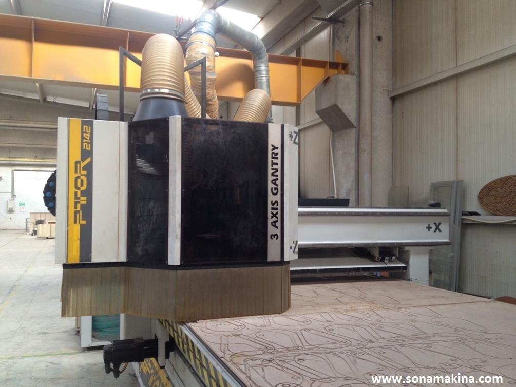 AES RAPTOR 2142 DÜZ TABLA CNC (2010) İLK EL