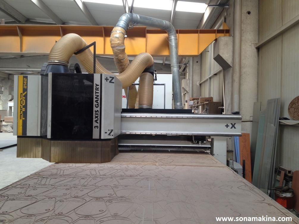 AES RAPTOR 2142 DÜZ TABLA CNC (2010) İLK EL