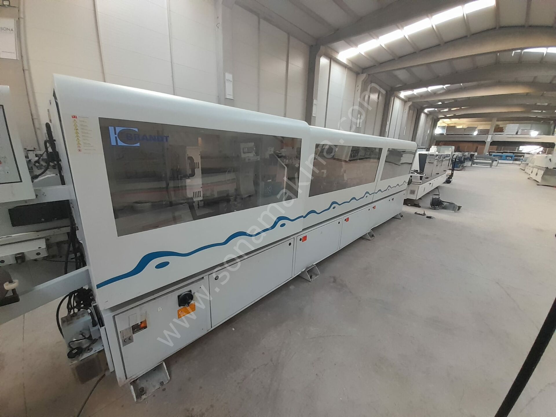 Brandt Profiline KDF 780 C  Kenar Bantlama Makinesi (2005) Ön Frezeli + Kayışlı