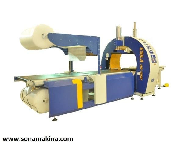 ESILA HR-1350 Yatay Streç Sarma Makinesi + Balon Naylon (2017) İLK EL