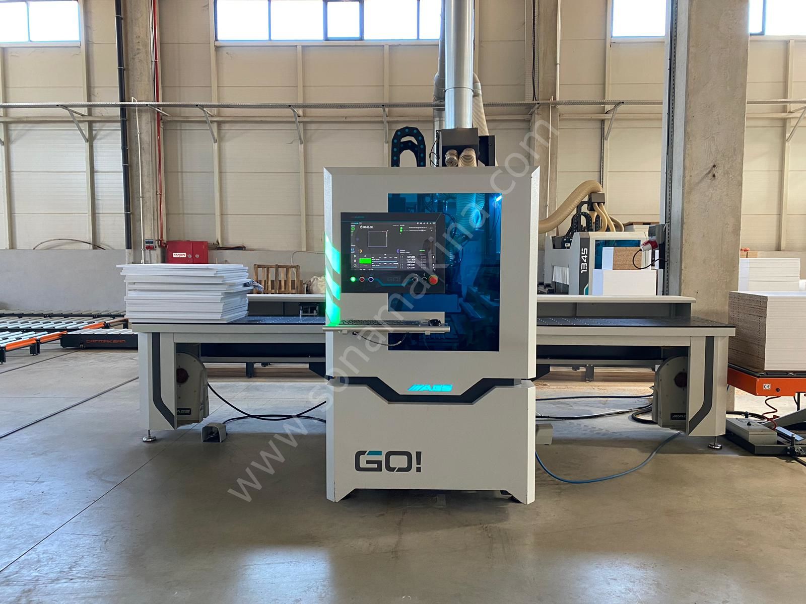 AES Go 1300 M Çoklu Delik Cnc (2021) İLK EL (SIFIR GİBİ)