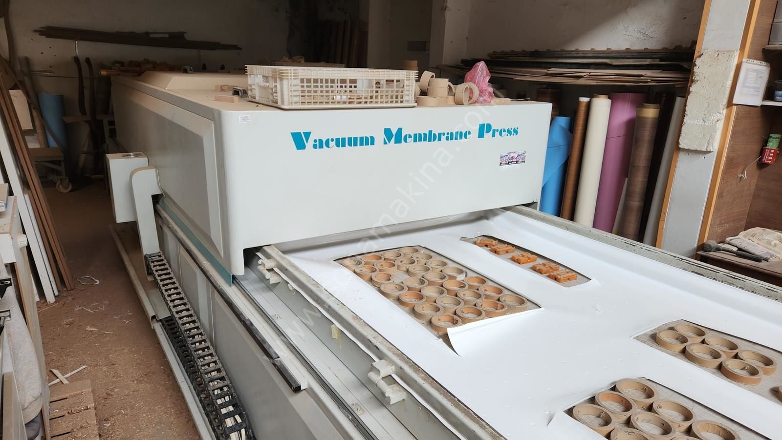 Makser Multx WP 4 Otm Vakum Pres Makinesi (2013) 2 Tablalı + Otomatik (İLK EL)