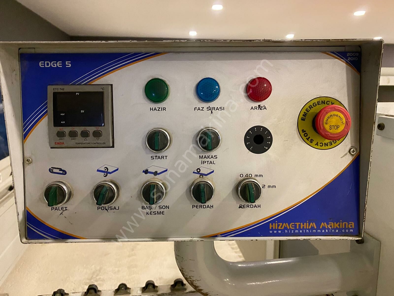 Hizmetim Kenar Bantlama Makinesi