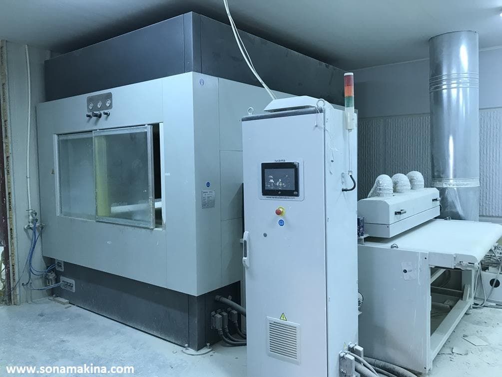 Kama Kr Bm 1700 Çift Salınım Kollu Boya Atım Makinesi (2016) İLK EL