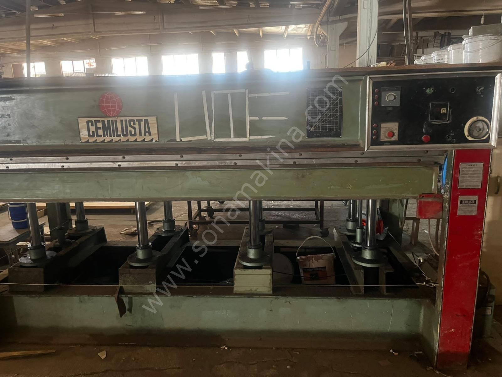 Cemil Usta 130x300 Elektrikli Sıcak Pres (1997)