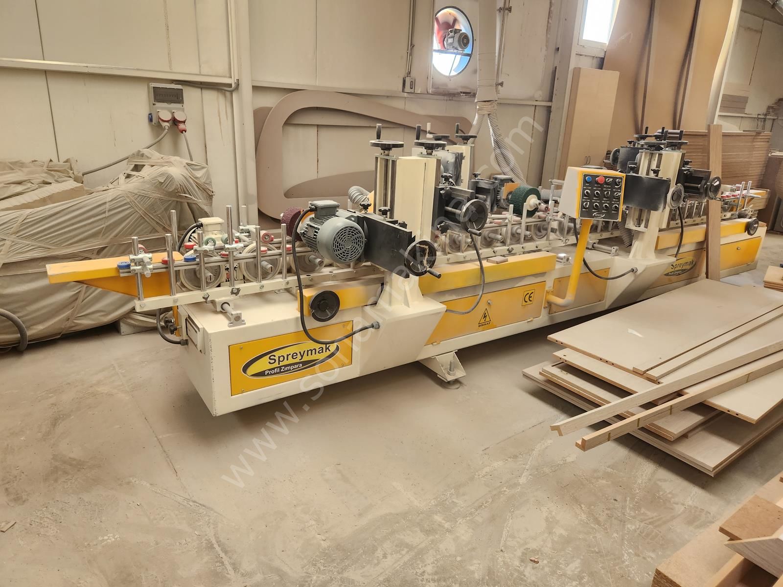 Spreymak 300x8 Profil Zımpara Makinesi (2018) İLK EL