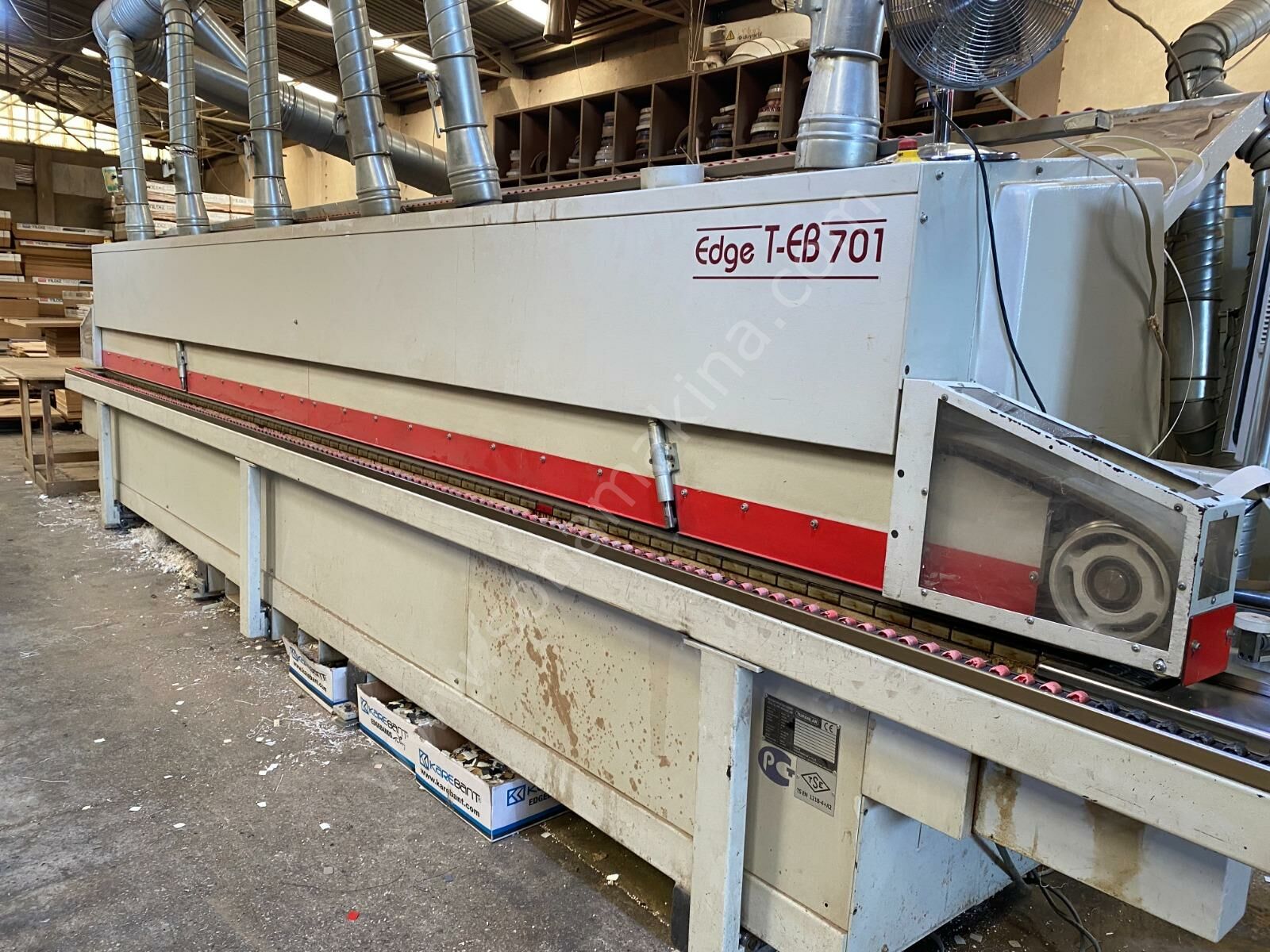 Turanlar T-EB 701 OGS Kenar Bantlama Makinesi (2018)