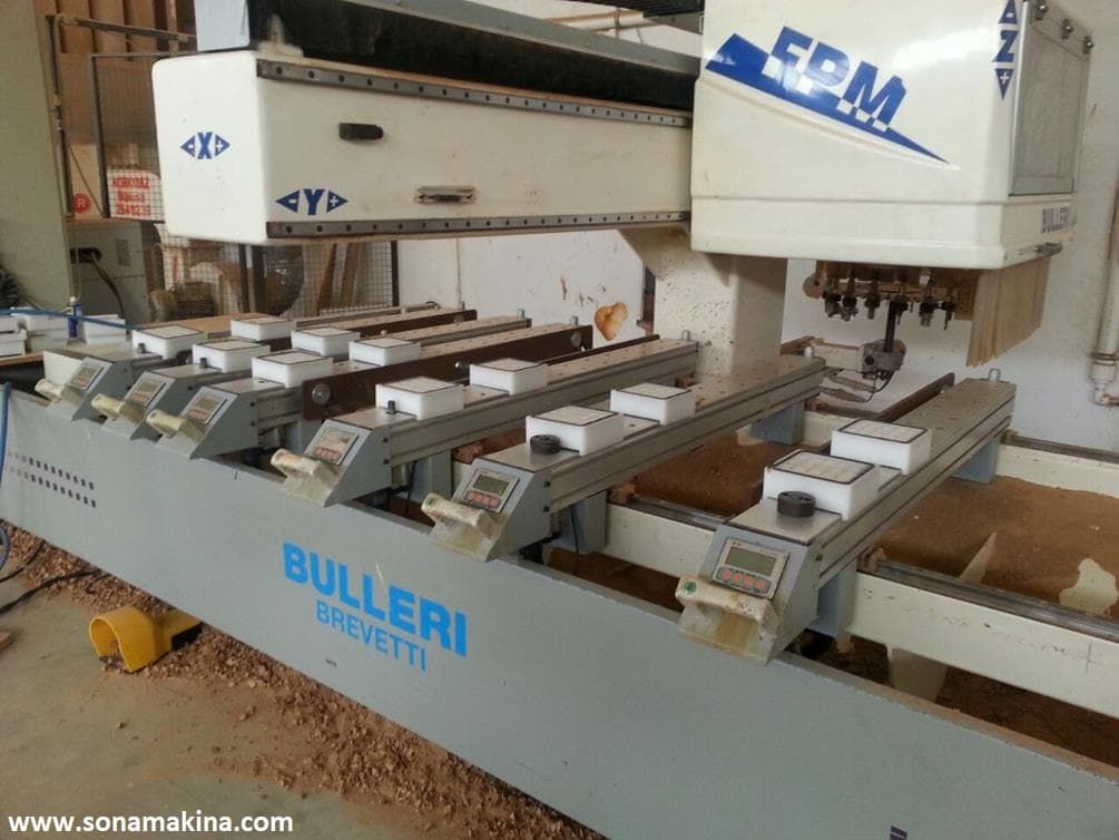 BULLERI FPM 2813 CNC (2008) YATAY FREZELİ (İLK EL)
