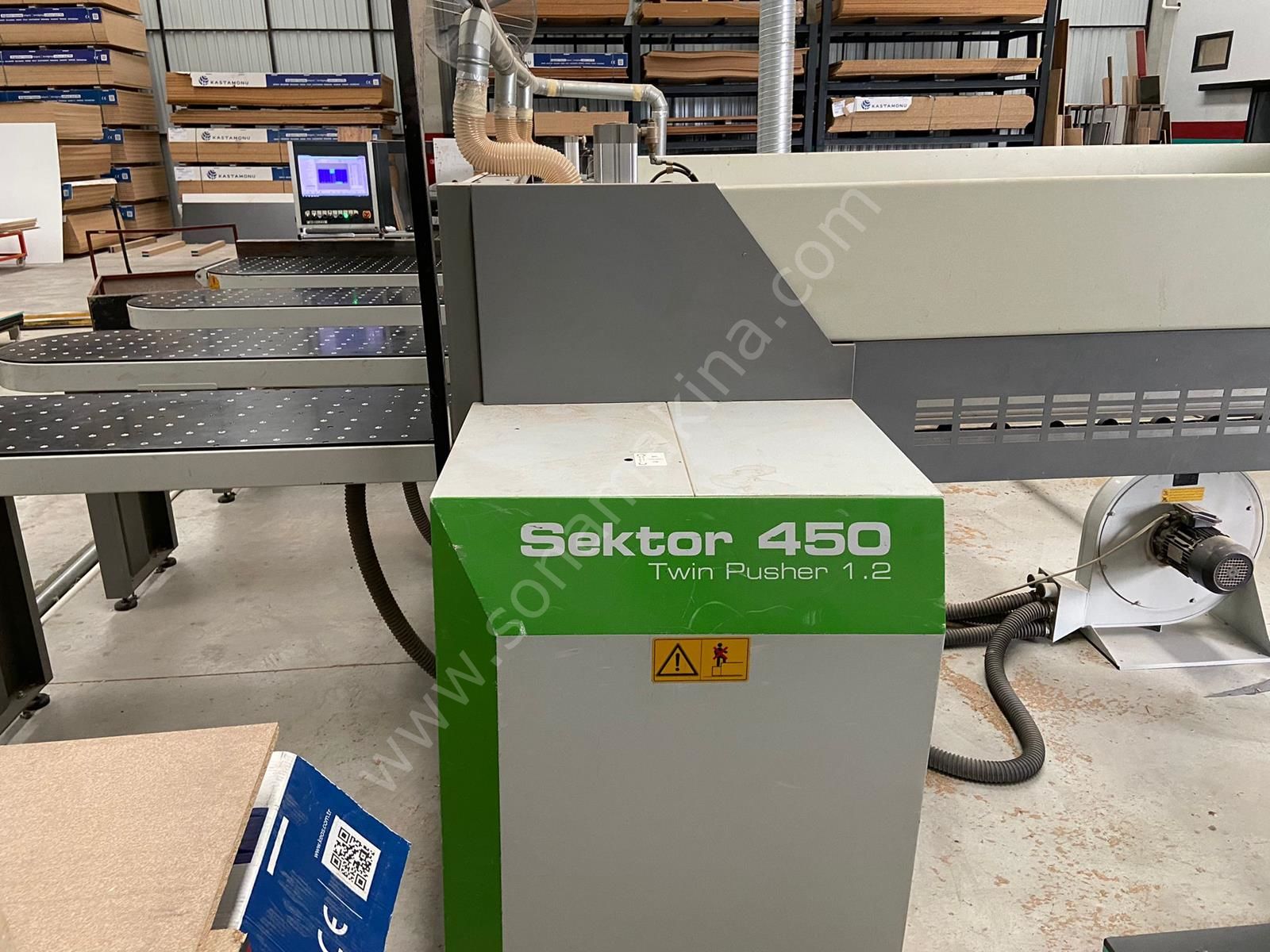 Biesse Sektor 450 Twin Pusner Panel Ebatlama Makinesi (2015)