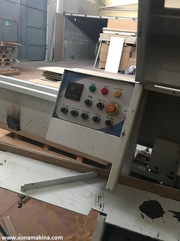 Hizmetim Bombeli Pervaz Yapıştırma Makinesi (2013)