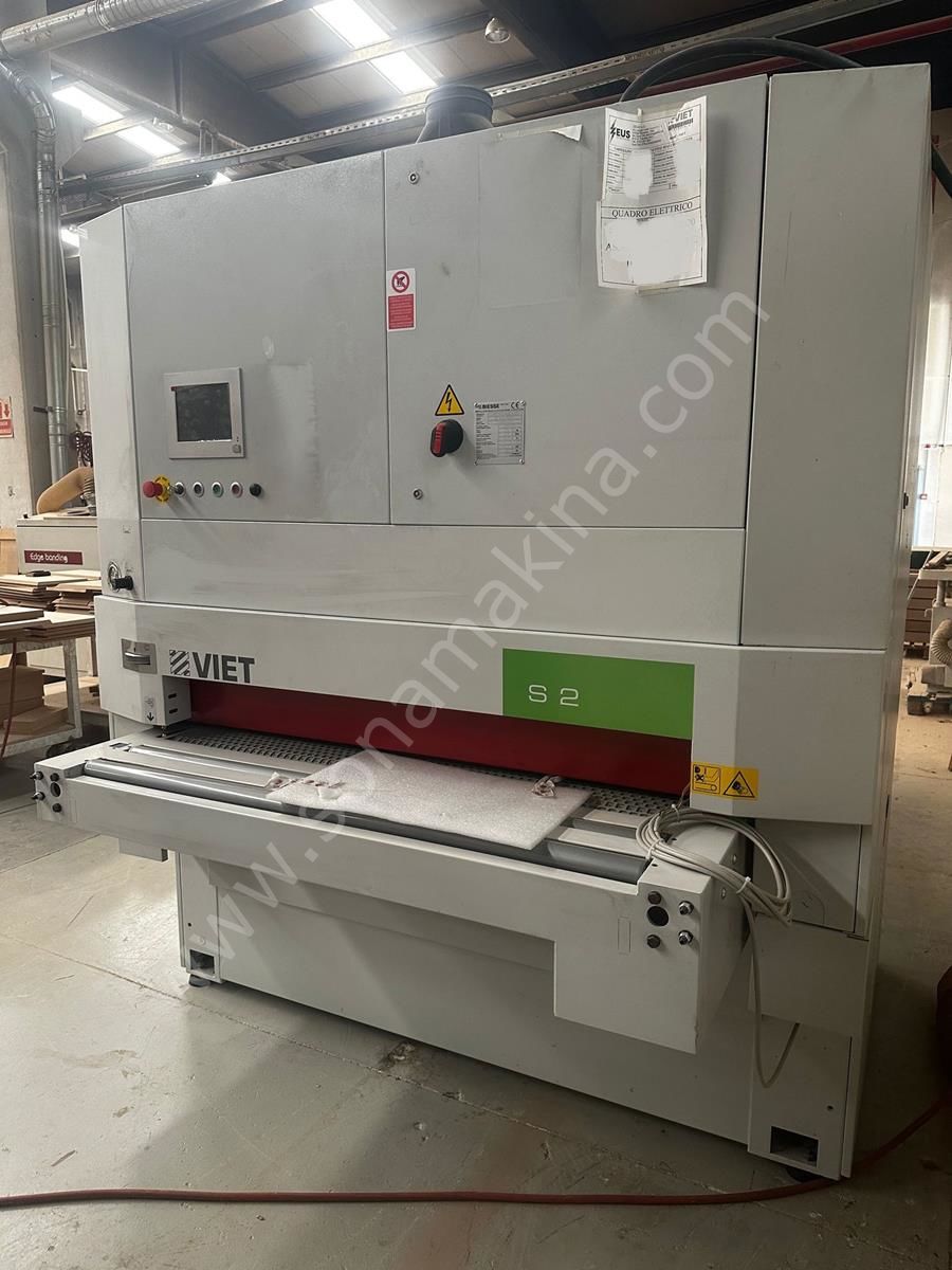 Biesse Viet S2 33 F6 RR/KRT Kalibre Zımpara Makinesi (2022) İLK EL