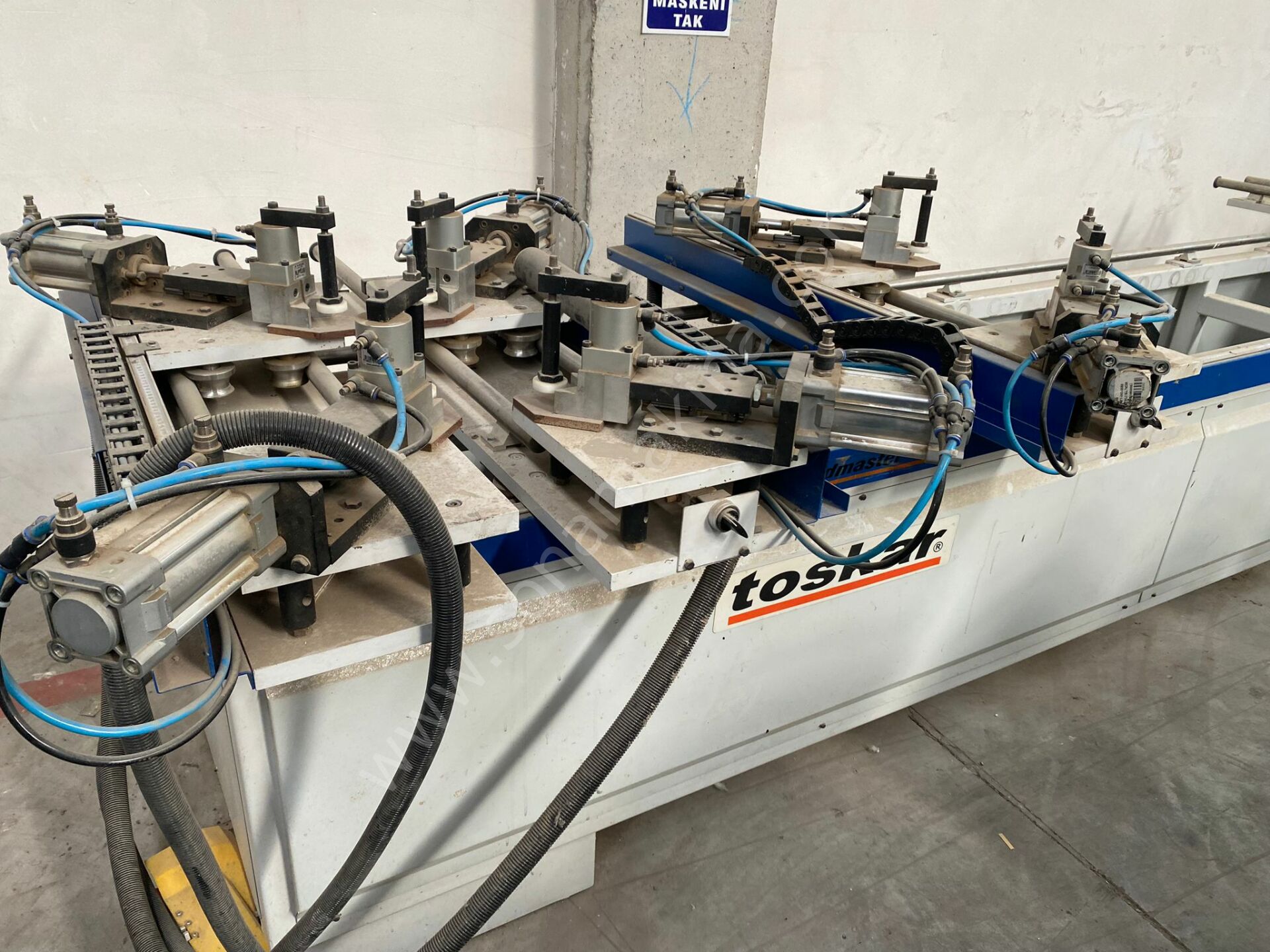 Toskar Woodmaster CP4 Köşe Toplama Presi (2016) İLK EL