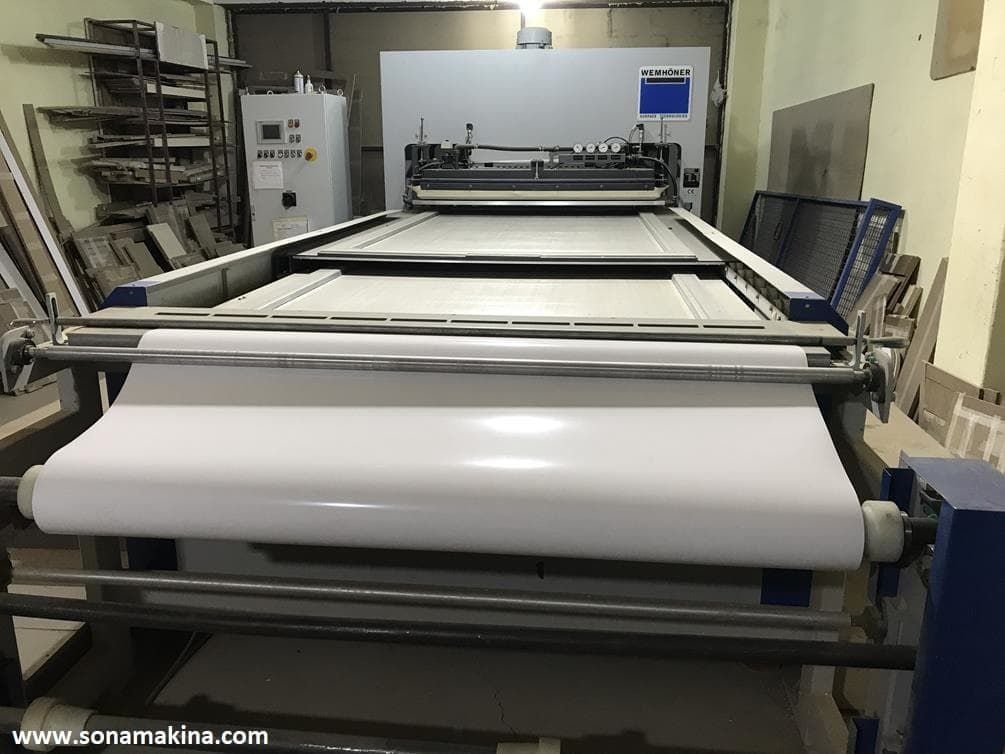 WEMHÖNER KT- M28 15/240 BALON MEMBRAN PRES (2 TABLA PİMSİZ) (2011) İLK EL