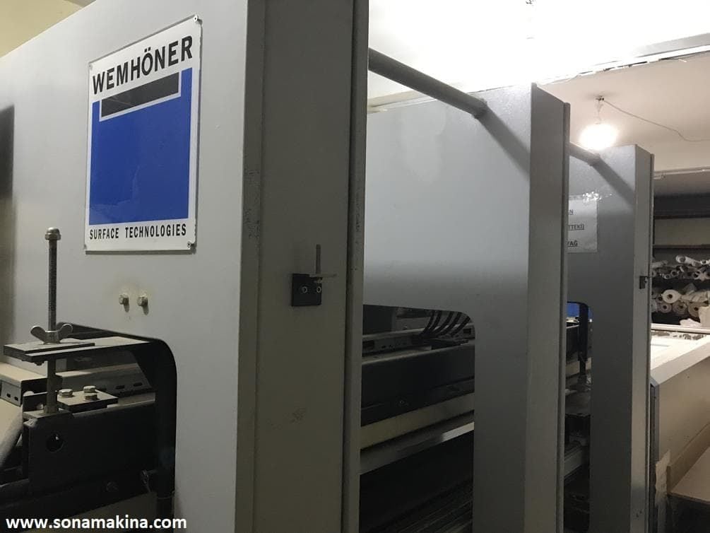 WEMHÖNER KT- M28 15/240 BALON MEMBRAN PRES (2 TABLA PİMSİZ) (2011) İLK EL