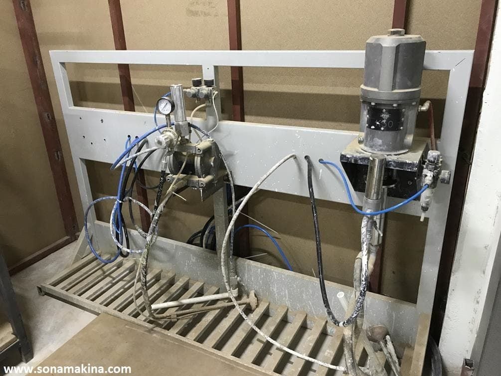 Kama Kr Bm 1700 Çift Salınım Kollu Boya Atım Makinesi (2015) İLK EL