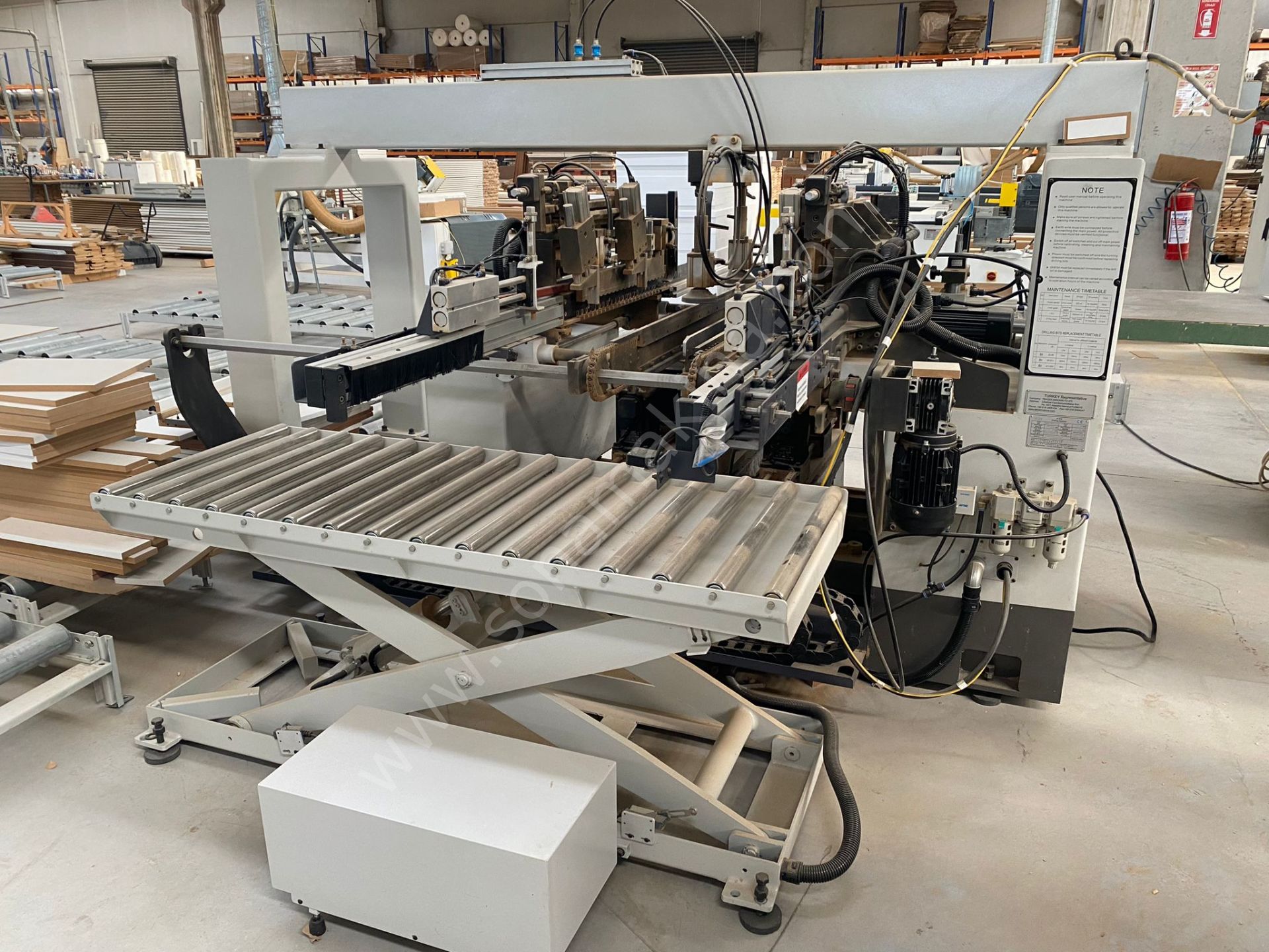 Kdt 6032 TJ Çekmece Çoklu Delik Makinesi (2021) İLK EL