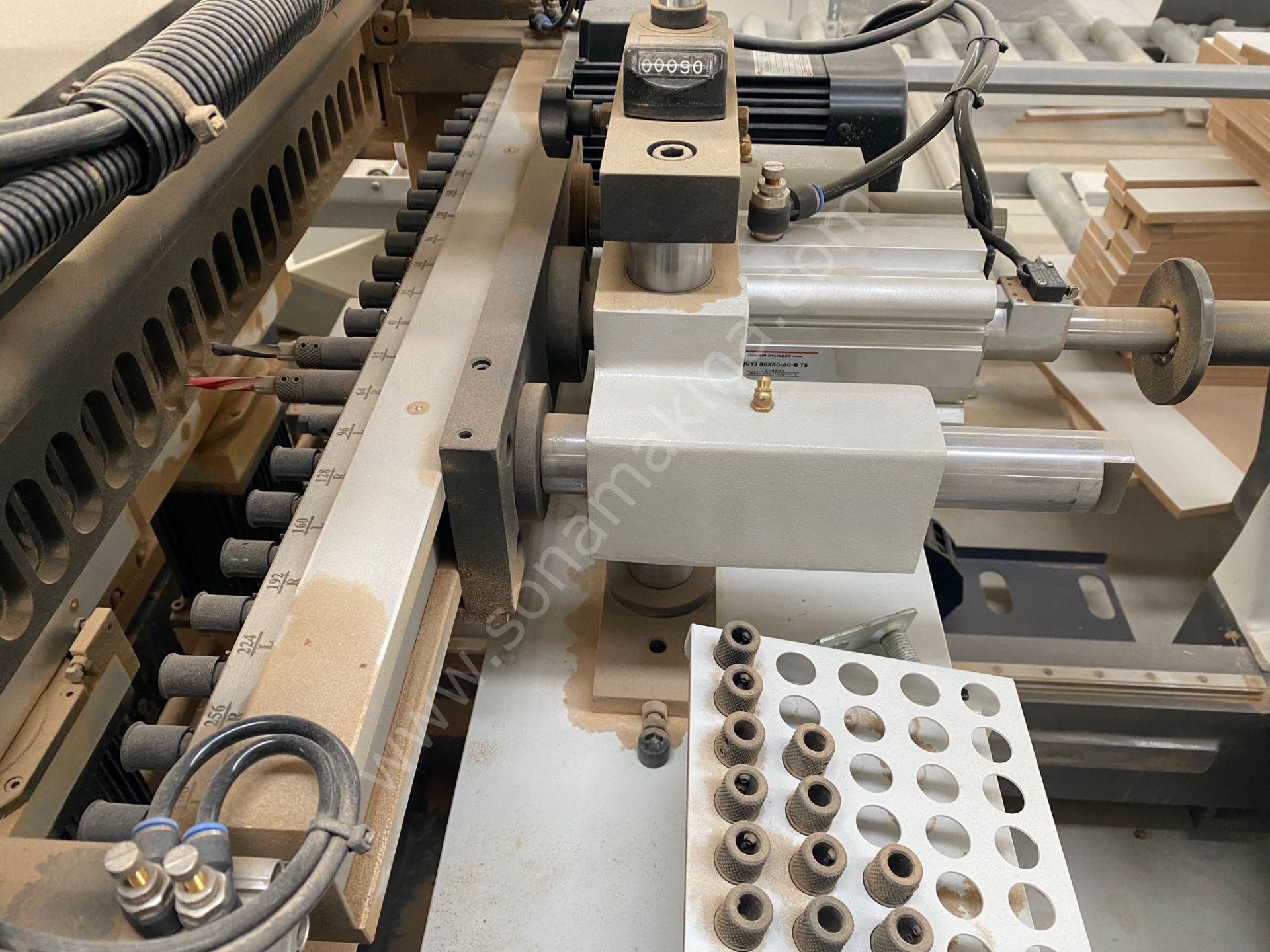 Kdt 6032 TJ Çekmece Çoklu Delik Makinesi (2021) İLK EL