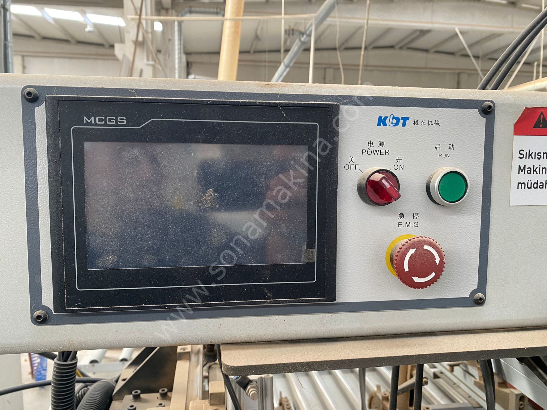 Kdt 6032 TJ Çekmece Çoklu Delik Makinesi (2021) İLK EL