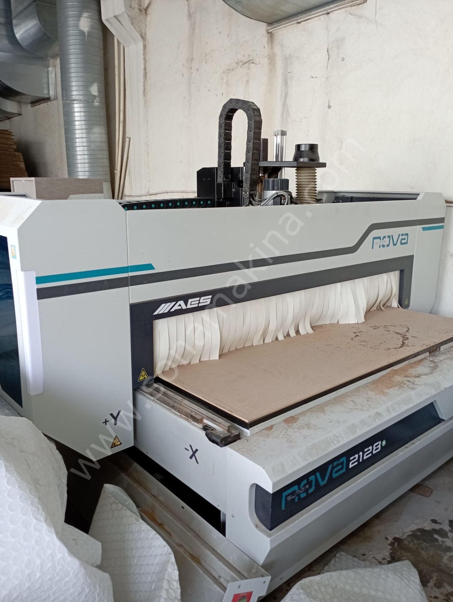 Aes Super Nova 2128 Flat Düz Tabla Cnc (2020) Sıfır Gibi