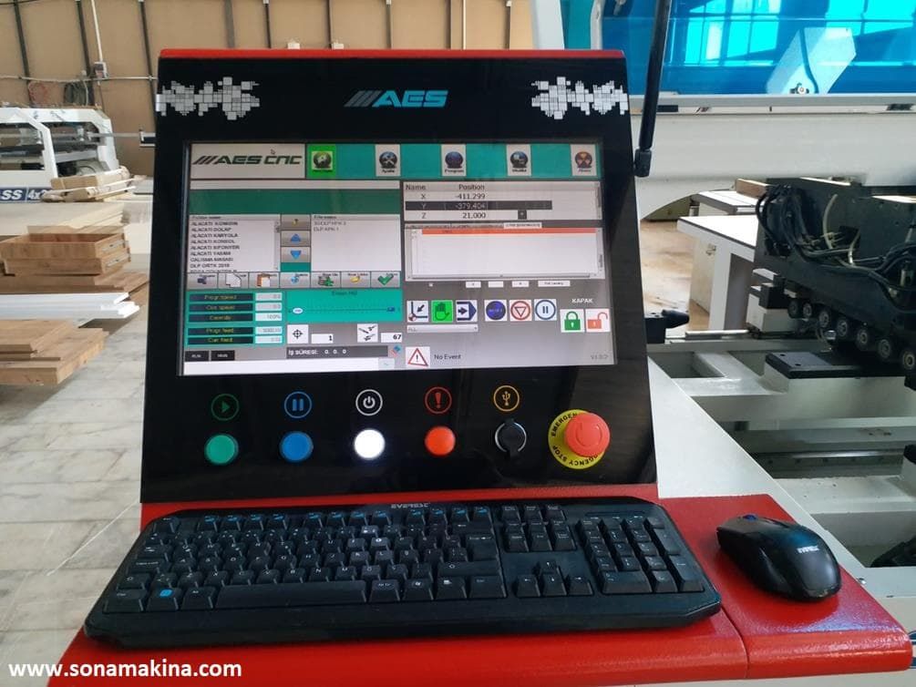 Aes Sirius 950 M Çoklu Delik Cnc (2017) İLK EL