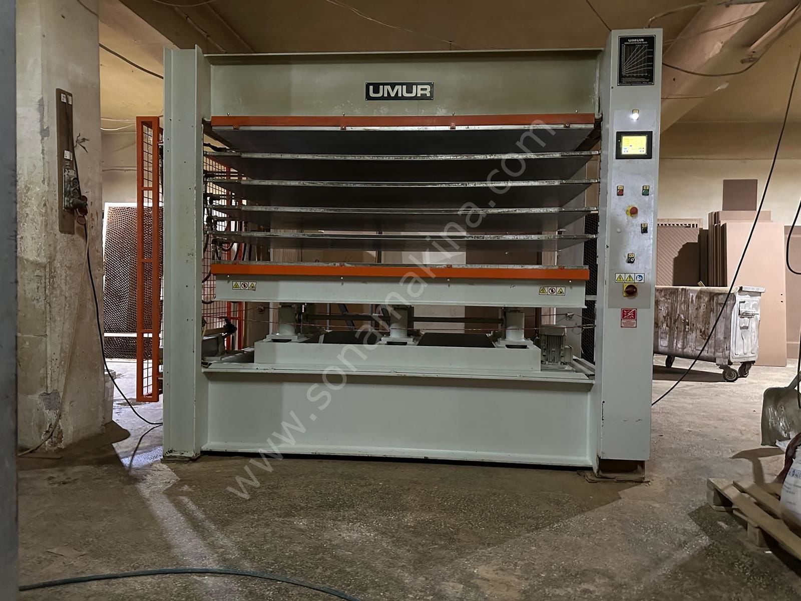 Umur 115x225 4 Arakatlı 5 Kapılık Yağlı Pres (2013) İLK EL