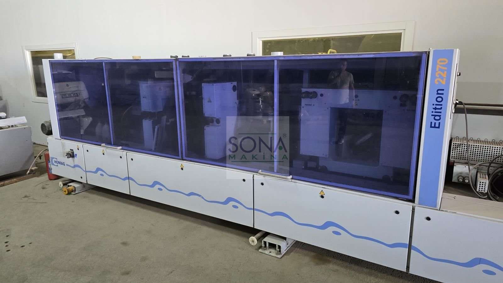 Homag KAL 210 Edition 2270 Kenar Bantlama Makinesi (2012) İlk El