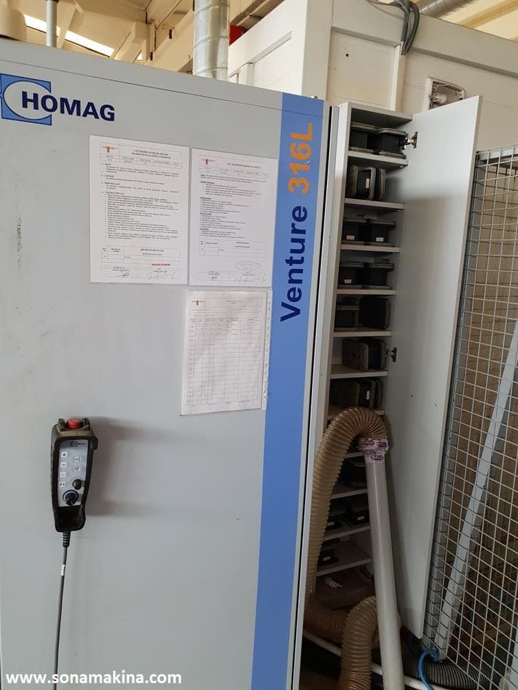 HOMAG Venture 316 L BMG 311  5 Eksen Cnc Makinesi (2015) İLK EL